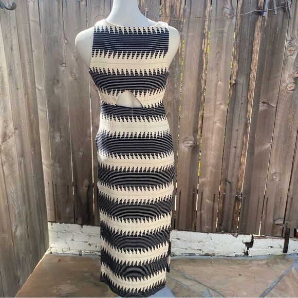 Mara Hoffman black and white cutout dress size 2 - Picture 8 of 15
